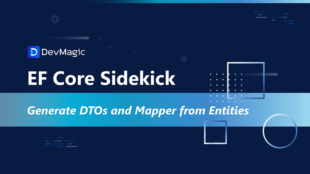 Generate DTOs and mapper from entities