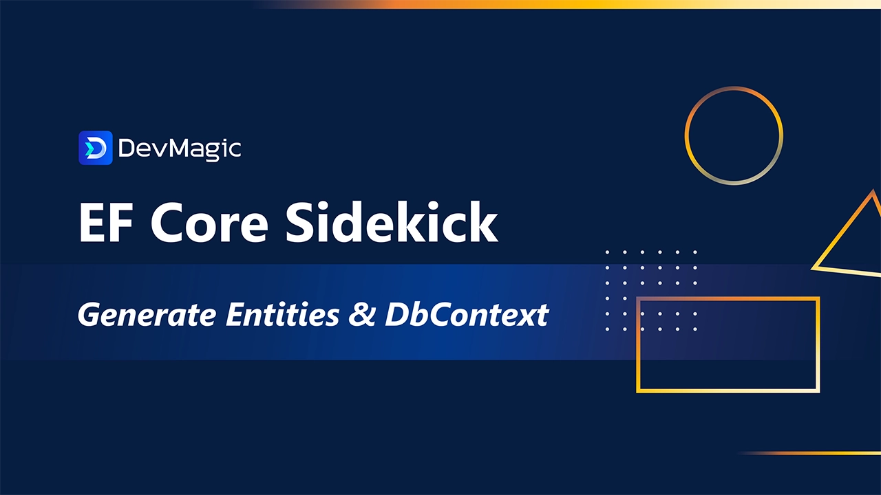 Generate entities from an existing database